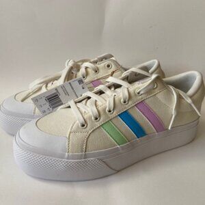 Adidas Bravada 2.0 Platform Multi-Colored Stripes